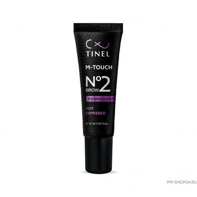 Tinel M-Touch №2 “Hot espresso” пигмент для перманентного макияжа бровей.