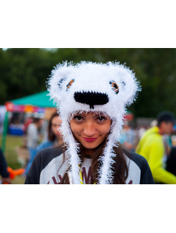 Шапка Белый медведь