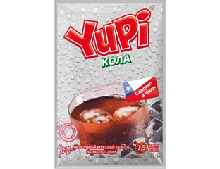 (10,59 руб/шт) Раств. напиток ЮПИ кола 15гр. 1/24шт*144кор - Моя компания