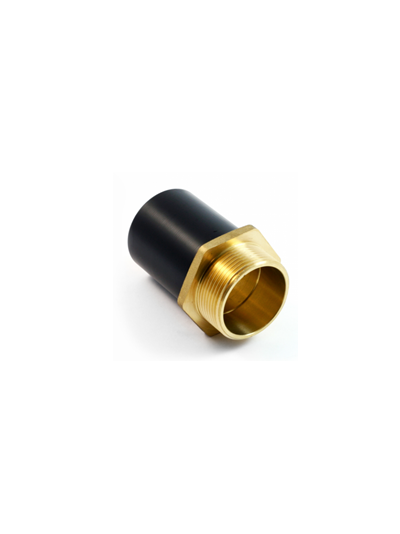 Переходной вкладыш Латунный/ПЭ 110х4" НР EUROSTANDARD