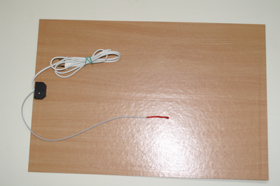 Обогреватель 80 Вт с датчиком температуры на кабеле 40 см.