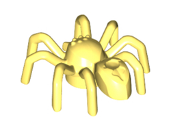 Spider with Elongated Abdomen, Bright Light Yellow (29111 / 6209946)