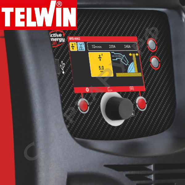 Полуавтомат для MIG/MAG сварки Telwin INVERPULSE 60.40 WAVE