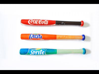 Набор бейсбольных бит COLA FANTA SPRITE