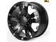 Комплект дисков R20 9,0J ET+35 5*150/5*139,7 Monster iV-542-SM201 Черный матовый (81961)