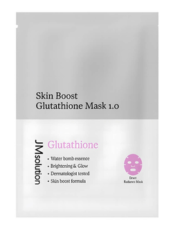 Тканевая маска-бустер с глутатионом JMsolution Skin Boost Glutathione Mask 1.0, 30 мл