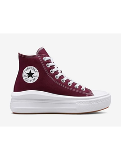 Кеды Converse на платформе низкие с черной полосой белые