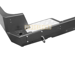 Задний силовой бампер серии Трофи на УАЗ Патриот 2005- (03.104.01)