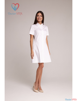 ПЛАТЬЕ медицинское Dr.Super "Merry" белое