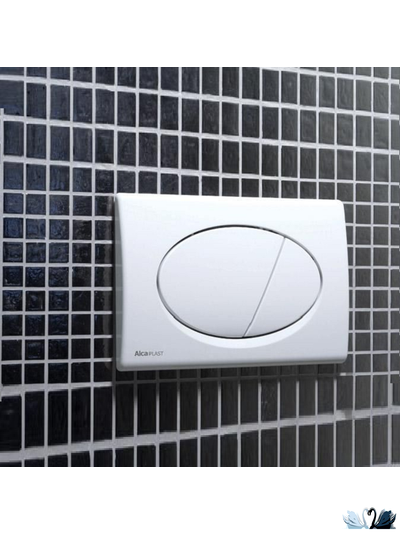 Инсталляция Alcadrain AM101/1120 RU-3:1 + M70-0001 SET 3v1 с белой клавишей смыва