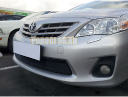 Защита радиатора Toyota Corolla 2010-2013 black