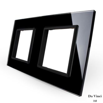 Рамки для розеток  двойные 4 цвета