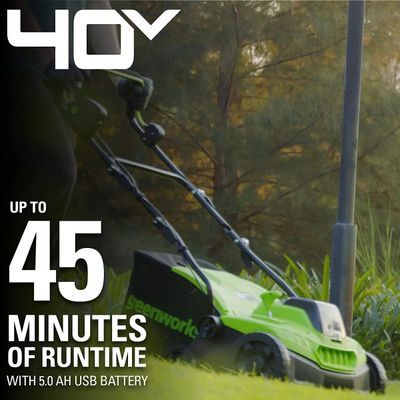 Аэратор-скарификатор Greenworks GD40SC36