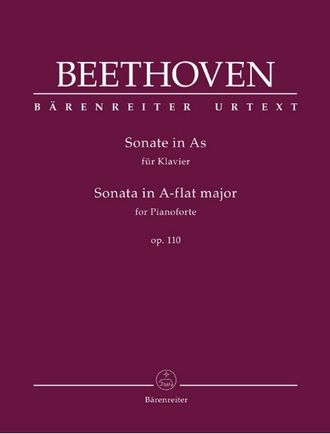 Beethoven. Sonate №31 As-Dur op.110 für Klavier