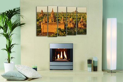 Модульная картина "Долина храмов"