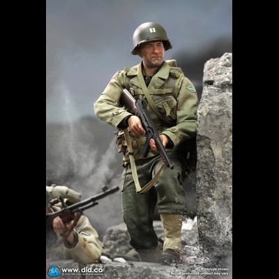 КАПИТАН ДЖОН МИЛЛЕР (СПАСТИ РЯДОВОГО РАЙАНА, ТОМ ХЭНКС) - ФИГУРКА 1/6 WWII US 2nd Ranger Battalion Series 3 Captain Miller (A80145) - DID