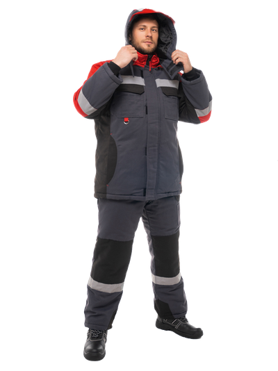 Костюм ФОРМУЛА ЗИМА с полукомбинезоном