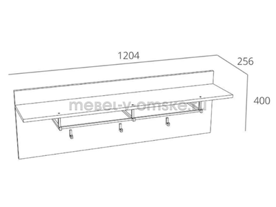 Вешалка Livorno (Ливорно) - 013.20-01