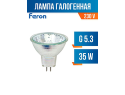 Feron Лампа галогенная, 35W 230V JCDR/G5.3, HB8 2152
