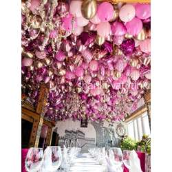 Шары под потолок (500 шт), "Шикарный праздник"