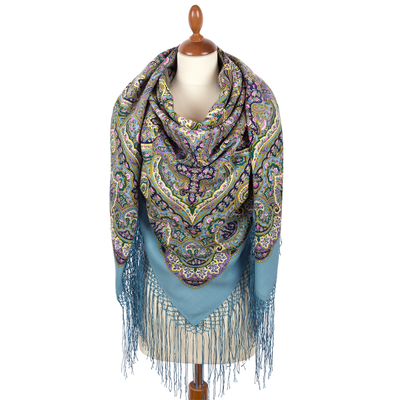 Павловопосадский платок Шамаханская царица 1857-11