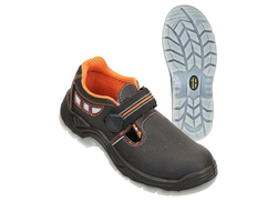 Полуботинки с перфорацией "Европа" ПУ-ТПУ, поликарбонатный подносок и металлостелька