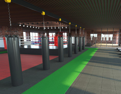 Перекатная система для боксерских мешков