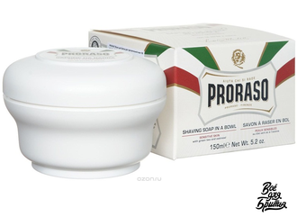 Мыло для бритья Proraso Зеленый чай и овес, 150 мл