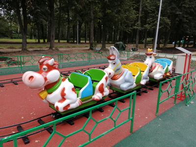 Детская железная дорога «Деревенька»