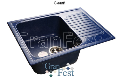 Керамическая мойка Granfest Гранфест GF-S645L реверсивная 1 секционная мойка