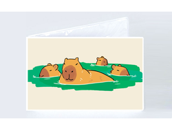 Обложка на зачетную книжку Капибара, Kapibara-san №4