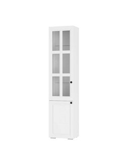 Шкаф-витрина Софт ПН-03 (БТС) Белый