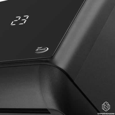 Сплит-система инверторного типа Zanussi Barocco DC Inverter Black ZACS/I-12 HB-BLACK/A23/N8