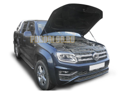 Амортизаторы капота, 2 шт. АвтоУпор для Volkswagen Amarok  I рестайлинг V-2,0 05,2017-