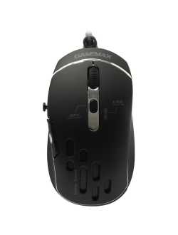 Проводная Мышь GameMax Gaming mouse GX10, черная