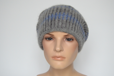 Vizio Италия 8007 В берет серый 4 цвет