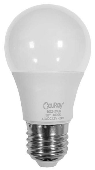 Светодиодная лампа TauRay BX2-21UN (12-24 В, 5 Вт, Е27)