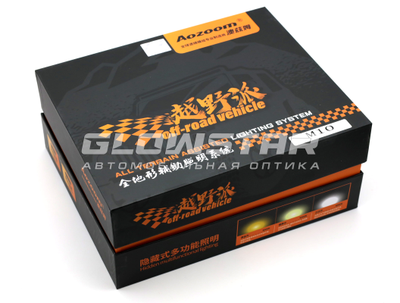 Билед ПТФ модули Aozoom M10 TANK, 12V, 3000K (комплект, 2шт)