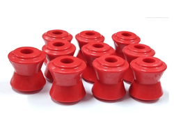 Втулки из полиуретана Рубин для реактивных тяг Лада-Нива 4х4 к-кт 10шт.
