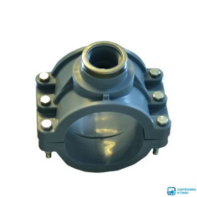 Хомут-врезка 110х 1  ПЭ UNIDELTA