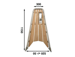 Бушприт-площадка Batsystem PT10044 1150 x 520 x 300 мм, 9519037440