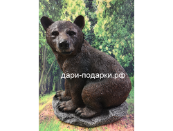 Медведь бурый 68*57см полистоун Россия 6898/015541*