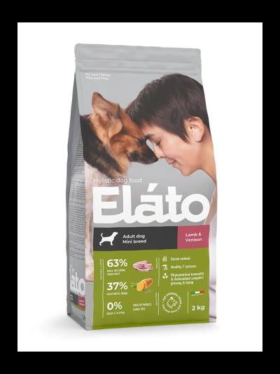 Elato (Элато) корм для взрослых собак мелких пород с ягненком и олениной 2 кг