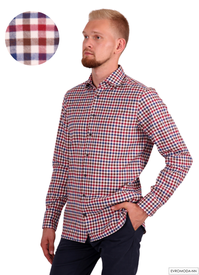 Рубашка мужская фланель Ривара-SF-156382