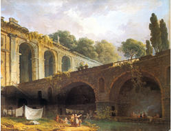 Купить греющую картину с фото репродукции из Эрмитажа замок