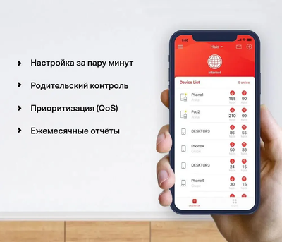 Бесшовный Mesh роутер Halo H30G(3-pack) Белый