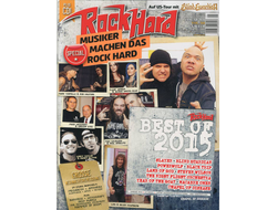 ROCK HARD Magazine January 2016 ИНОСТРАННЫЕ МУЗЫКАЛЬНЫЕ ЖУРНАЛЫ