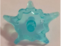 Power Burst, Shield Small with Bar Ends, Trans-Light Blue (35032f / 6218842 / 6336606)