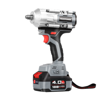 Бесщеточный аккумуляторный ударный гайковерт PROFIPOWER T-900N
