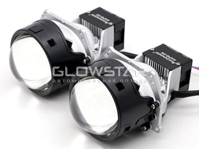 Билед модули Aozoom Gen5 Laser (AAPD-05) 5 поколение, 3.0 дюйма, 2 чипа + Лазер, 5500K, 12V, 50W/56W, крепление 3R (Комплект, 2шт)